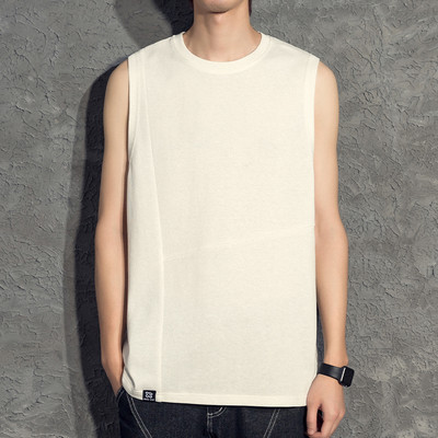 Vienkrāsains vasaras tanktops - tīrs modelis
