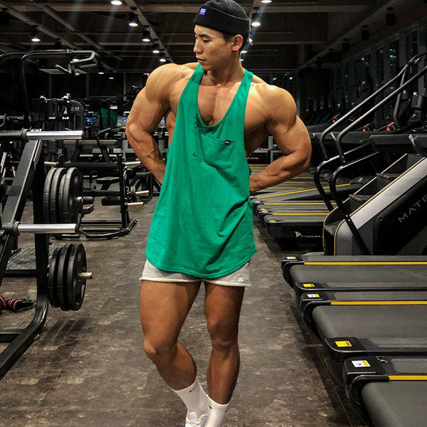 Ανδρικό φαρδύ αμάνικο με τσέπη