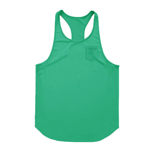 Ανδρικό φαρδύ αμάνικο με τσέπη