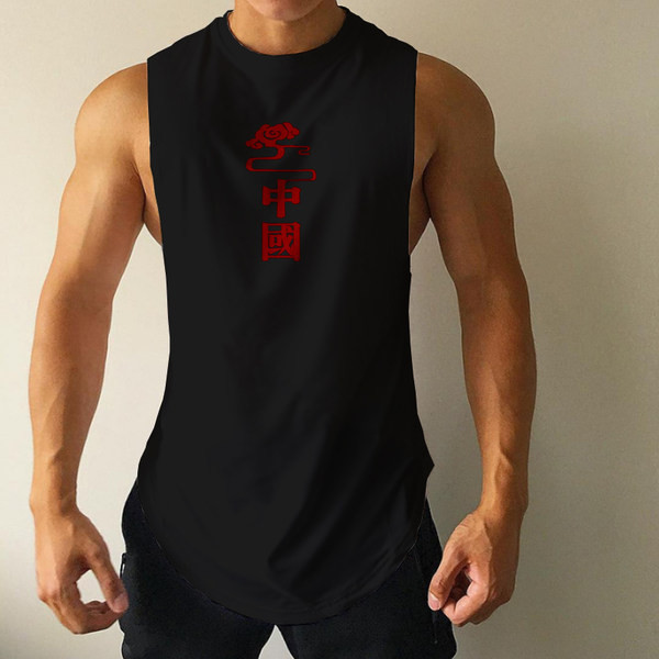 Ανδρικό αμάνικο κατάλληλο για αθλήματα σε διάφορα χρώματα