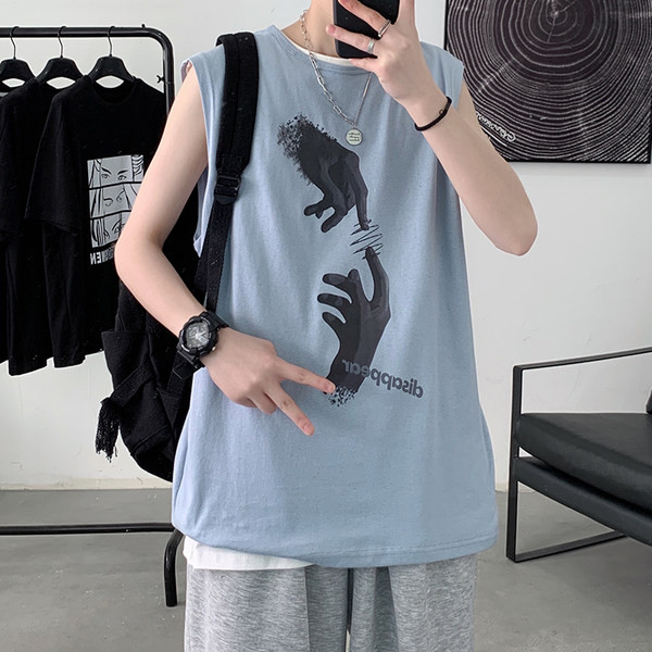 Ανδρικό καλοκαιρινό μάνικο με απλικέ - αρκετά χρώματα