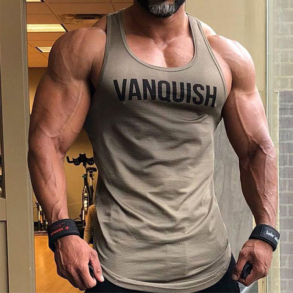 Feliratos férfi felső - gyorsan száradó anyagból