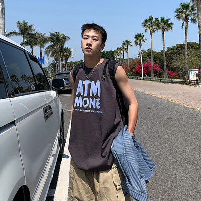 Napi férfi felső, felirattal