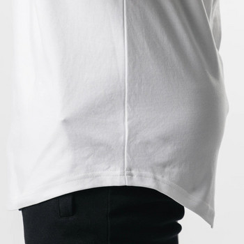 Νέο μοντέλο ανδρική αμάνικη μπλούζα με οβάλ λαιμόκοψη
