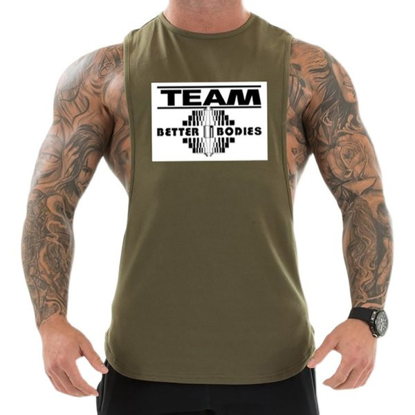 Αθλητικό αμάνικο με εκτύπωση - για άνδρες