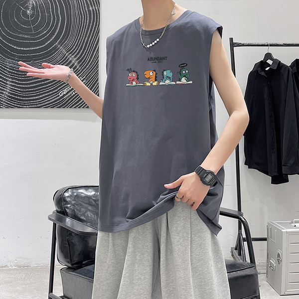 Καθημερινή ανδρική μπλούζα με τύπωμα δεινοσαύρων