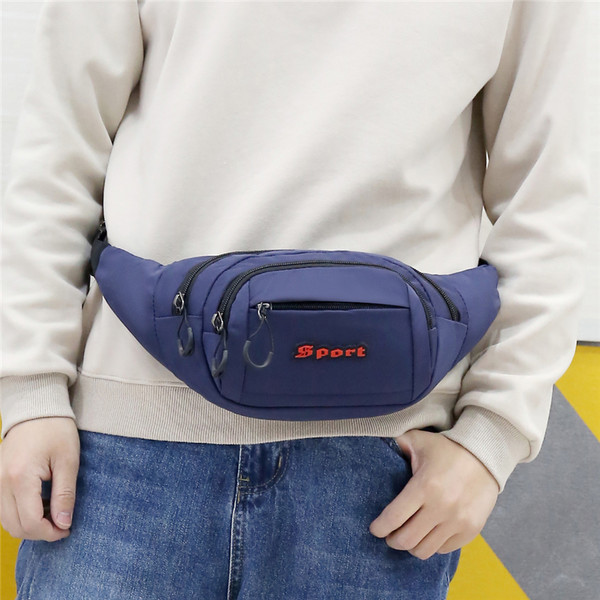 Ανδρική τσάντα με τρεις θήκες