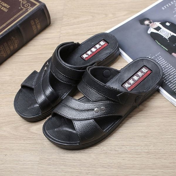 Ikdienas sandales no eko ādas vīriešiem