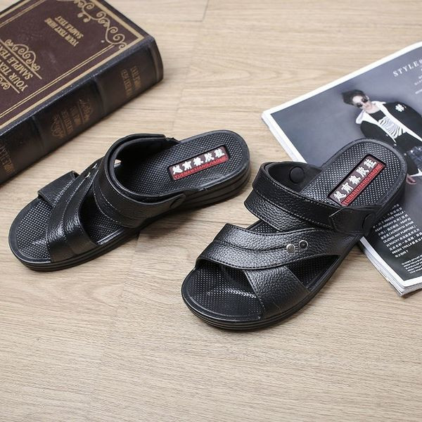 Ikdienas sandales no eko ādas vīriešiem