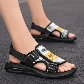 Нов модел мъжки сандали с пластмасови закопчалки