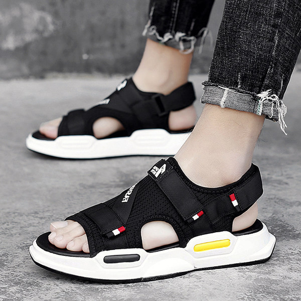 Casual ανδρικά σανδάλια από πλέγμα ύφασμα κατάλληλα για την παραλία