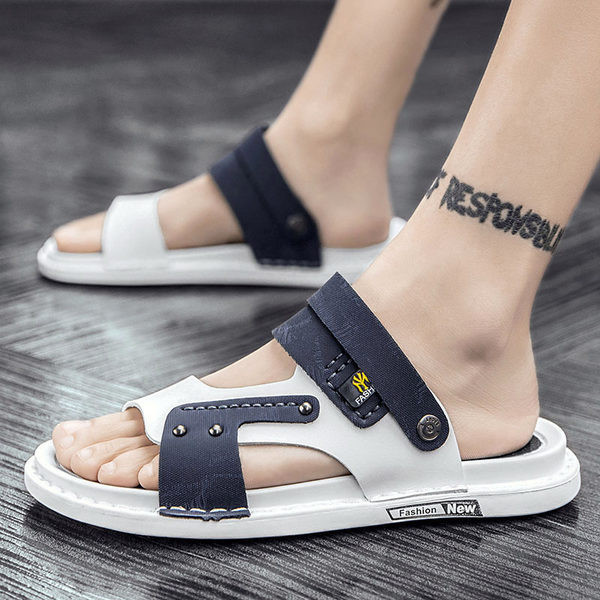 Nyári alkalmi papucs eko bőrből