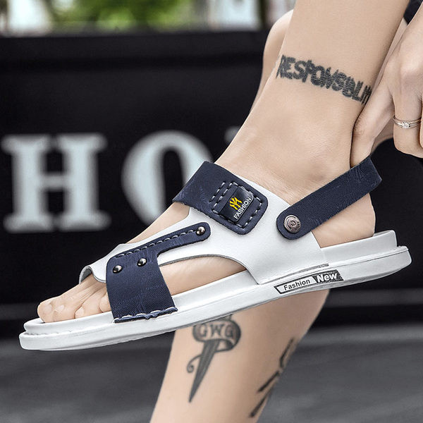 Nyári alkalmi papucs eko bőrből