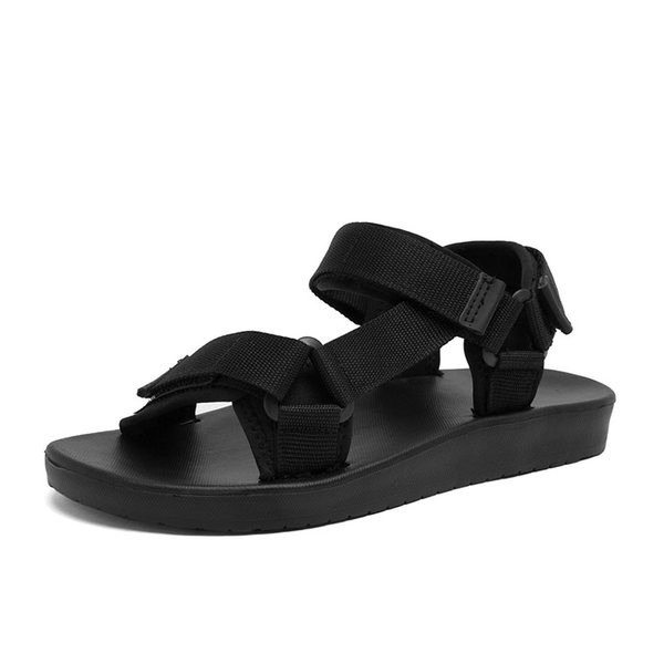 Καλοκαιρινά casual σανδάλια με υφασμάτινα λουριά