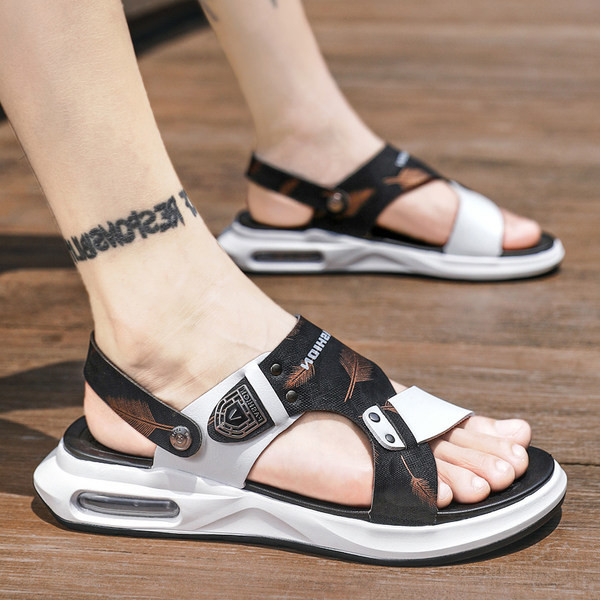 Ανδρικά αθλητικά και casual σανδάλια από οικολογικό δέρμα