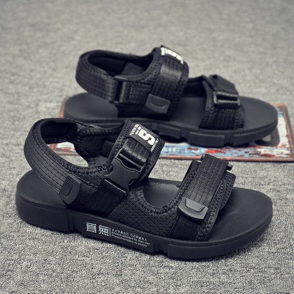 Új modell nyári textil szandál műanyag kapcsokkal