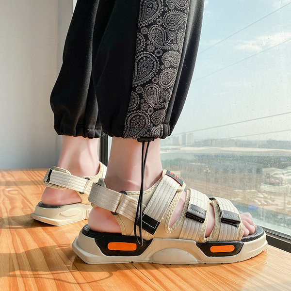 Ανδρικά καλοκαιρινά σανδάλια με στερέωση βελκρό