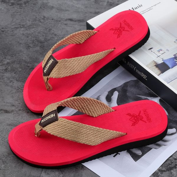 Casual σαγιονάρες με επιγραφή για άνδρες