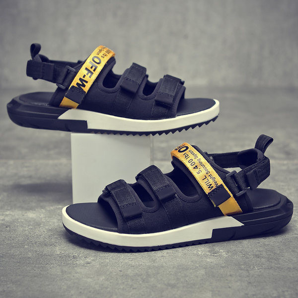 Új modell nyári férfi szandál mintás talppal