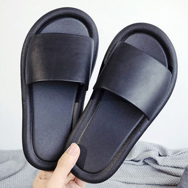 Sima modell papucs lapos talppal férfiaknak