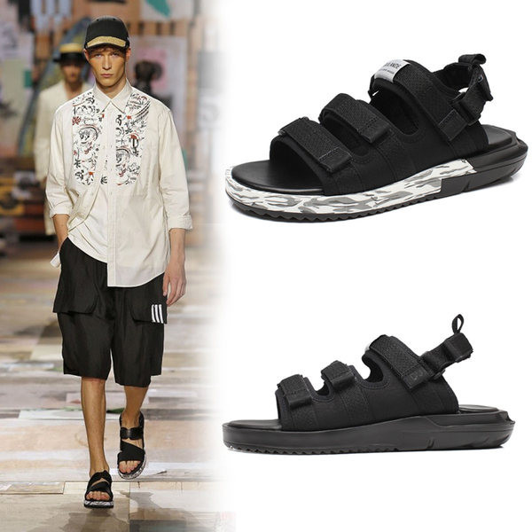 Jauna modeļa vasaras sandales ar velcro uzlīmēm vīriešiem