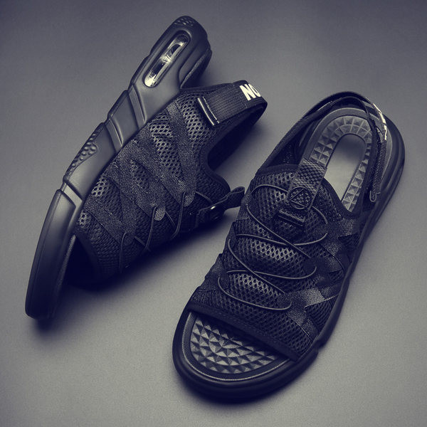 Ikdienas vīriešu sandales no tīklveida auduma un gaisa kameras