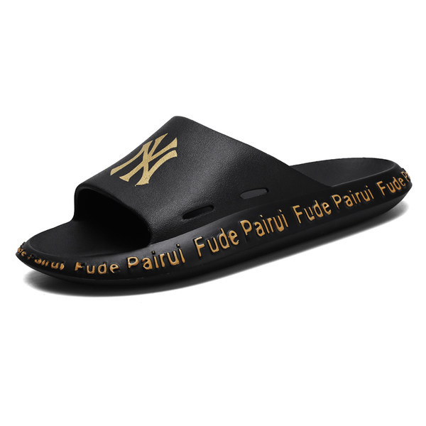 Vīriešu silikona čības ar plakanām zolēm