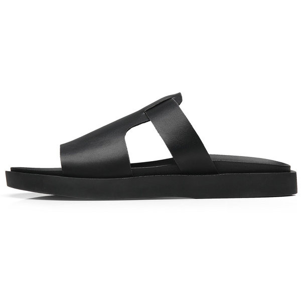 Jauns vīriešu čību modelis no eko ādas - plain modelis