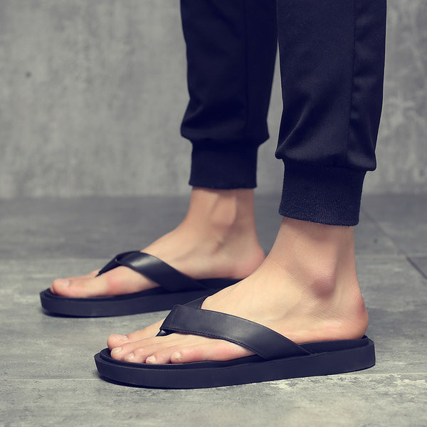 Vīriešu čības no eko ādas