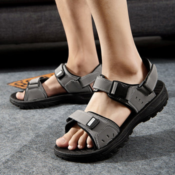Нов модел мъжки сандали с велкро закопчаване 
