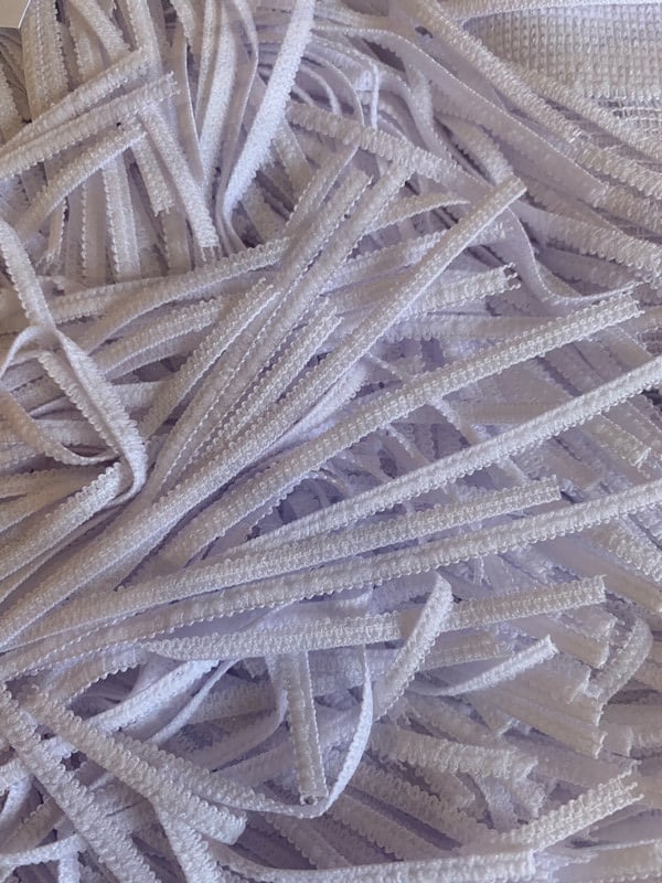 Перде с ширит лента Kendra, дантела и ресни, 250x160 cm, 100% Полиестер, Бял