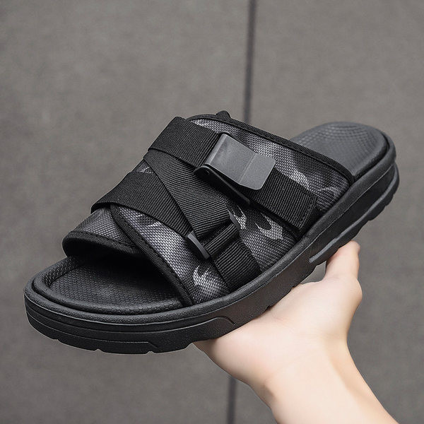 Ανδρικές casual παντόφλες κλσικό μοντέλο με επίπεδη σόλα