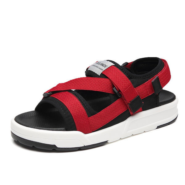 Modern férfi textil szandál tépőzárral