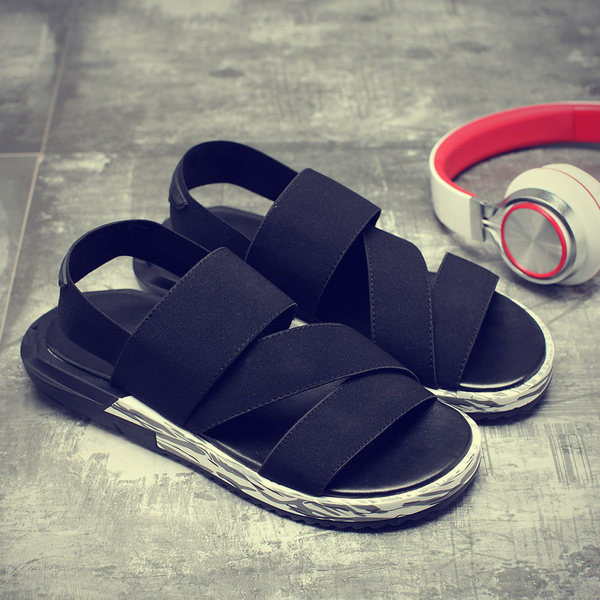 Új modell nyári szandál elasztikus pántokkal