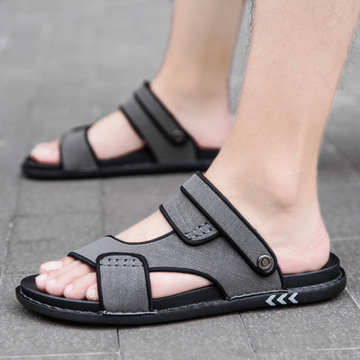 Nyári alkalmi papucs férfiaknak