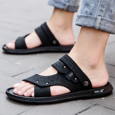 Nyári alkalmi papucs férfiaknak