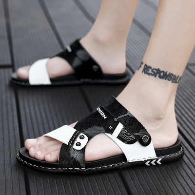 Nyári alkalmi papucs férfiaknak