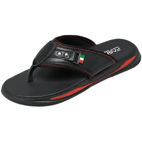 Ανδρικές παντόφλες ανάμεσα στο δάχτυλο από οικολογικό δέρμα