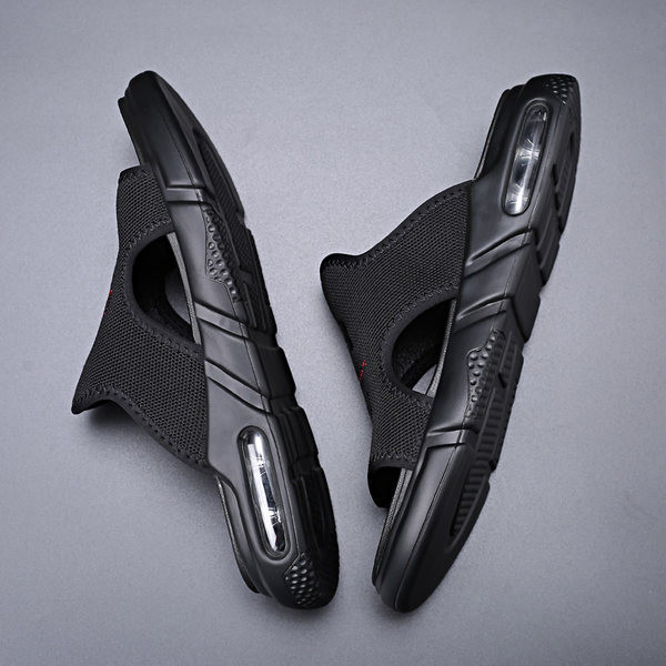 Õhukambriga meeste tekstiilist sussid