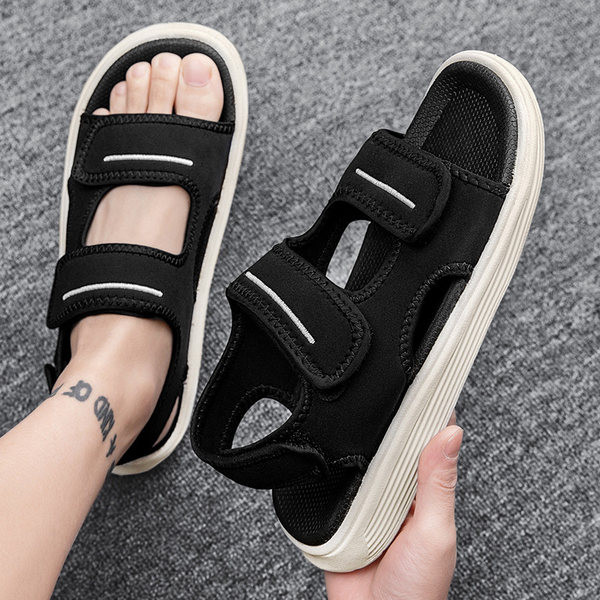 Vienkārša modeļa vīriešu tekstila sandales