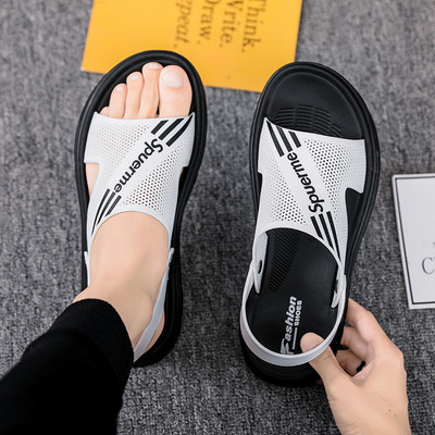 Ανδρικά casual σανδάλια με  επιγραφή