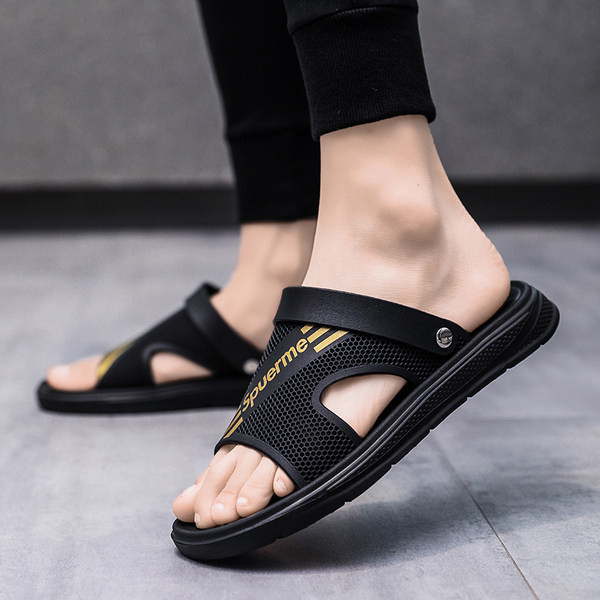 Ανδρικά casual σανδάλια με  επιγραφή