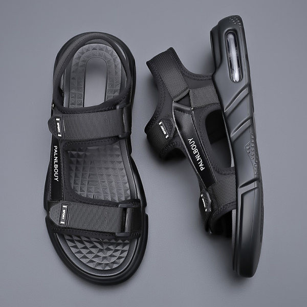 Sporta ikdienas tekstila sandales ar gaisa kameru