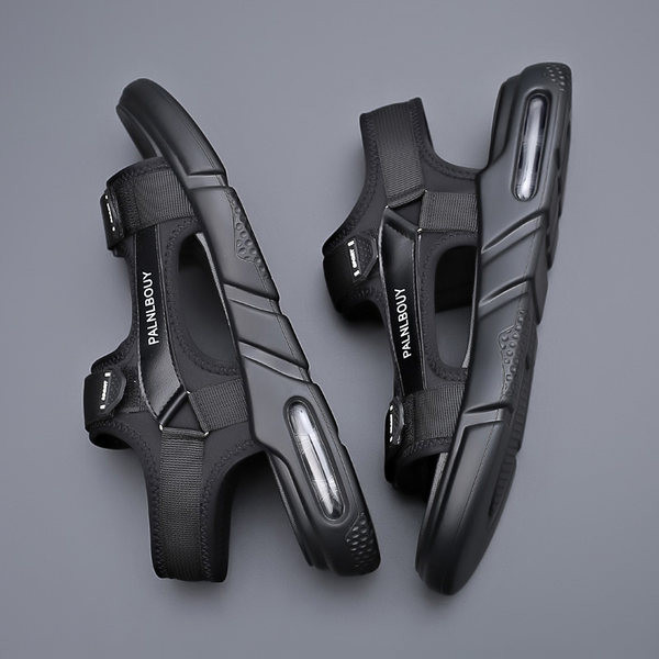 Sporta ikdienas tekstila sandales ar gaisa kameru