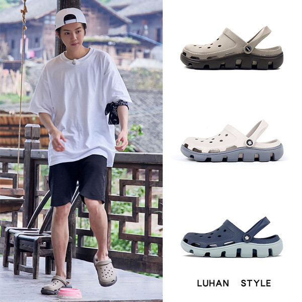 Vīriešu gumijas crocs sandales