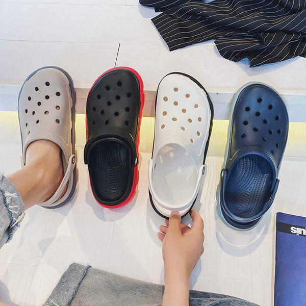 Vīriešu gumijas crocs sandales