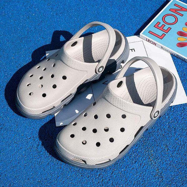 Vasaras gumijas kroksi vīriešiem