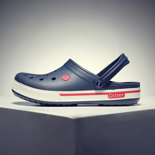 Vasaras gumijas sandales vīriešiem crocs tipa