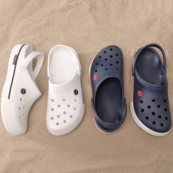 Vasaras gumijas sandales vīriešiem crocs tipa