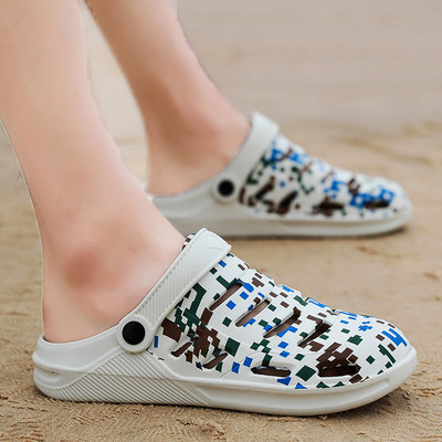 Vīriešu gumijas kroksi ikdienai un pludmalei